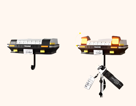 ππ‘ AE86 Headlight Key Holder β For Those Who Live Life in the Fast Lane! π‘π